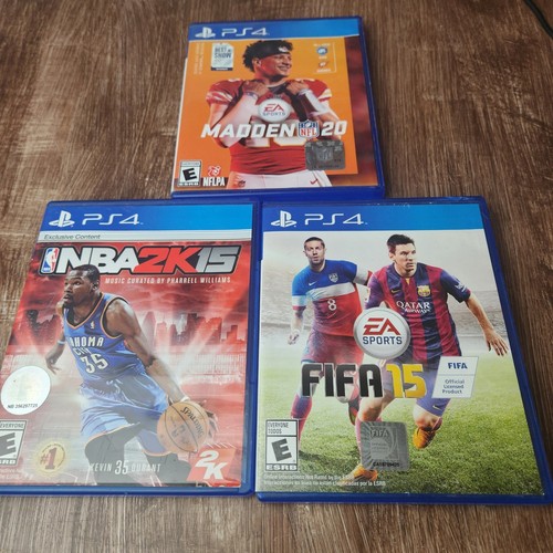 Ps4 fifa madden nba - fifa, 2k15